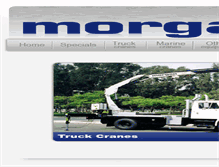 Tablet Screenshot of morgancrane.com